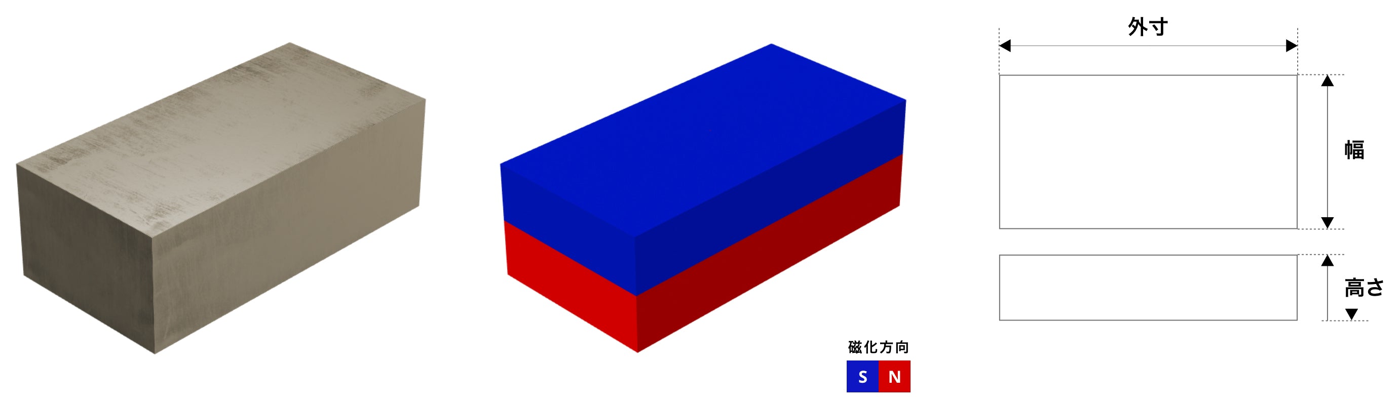 サマリウムコバルト角型